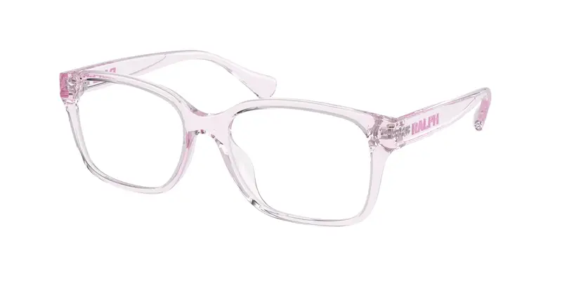 Ralph Lauren Donna RA7155U 6121 Montature da vista Iniettato Rosa Trasparente Squadrata Normale