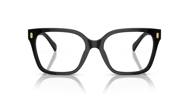 Ralph Lauren Donna RA7158U 5001 Montature da vista Acetato Nero Trasparente Squadrata Normale miniatura 2