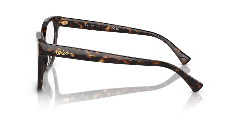 Ralph Lauren Donna RA7158U 5003 Montature da vista Acetato Tartaruga Trasparente Squadrata Normale miniatura 3