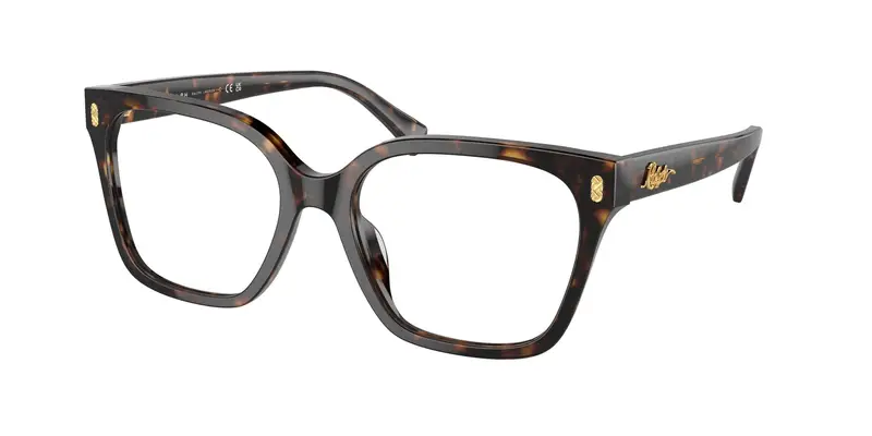 Donna RA7158U 5003 Montature da vista Acetato Tartaruga Trasparente Squadrata Normale
