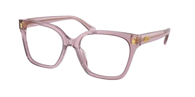 Donna RA7158U 6118 Montature da vista Acetato Viola Trasparente Squadrata Normale