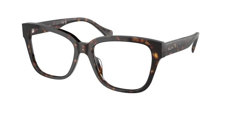 Ralph Lauren Donna RA7162U 5003 Montature da vista Acetato Tartaruga Trasparente Squadrata Normale