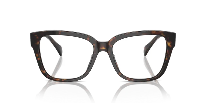 Ralph Lauren Donna RA7162U 5003 Montature da vista Acetato Tartaruga Trasparente Squadrata Normale miniatura 2