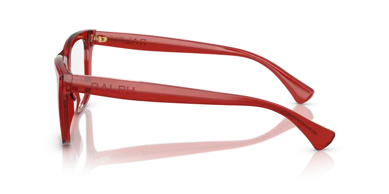 Ralph Lauren Donna RA7170U 6210 Montature da vista Acetato Viola Trasparente Squadrata Normale miniatura 3