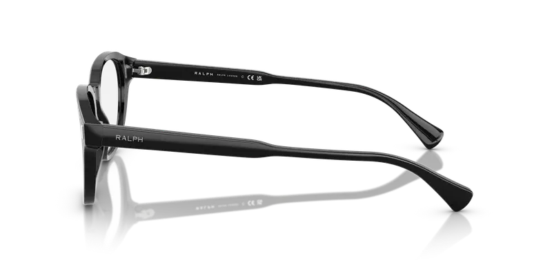 Ralph Lauren Donna RA7172U 5001 Montature da vista Acetato Nero Trasparente Geometrica Normale miniatura 3