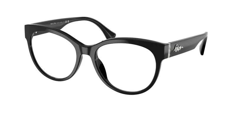 Donna RA7173U 5001 Montature da vista Acetato Nero Trasparente Pantos Normale
