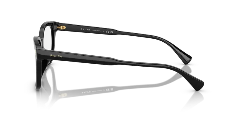 Ralph Lauren Donna RA7174U 5001 Montature da vista Acetato Nero Trasparente Squadrata Normale miniatura 3