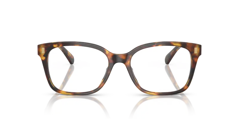 Ralph Lauren Donna RA7174U 5134 Montature da vista Acetato Marrone Trasparente Squadrata Normale miniatura 2