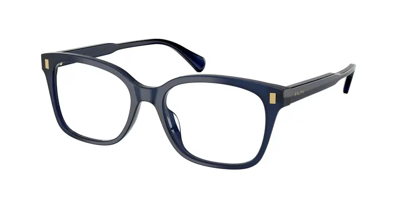 Donna RA7174U 6059 Montature da vista Acetato Blu Trasparente Squadrata Normale