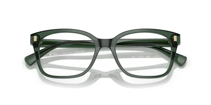 Donna RA7174U 6206 Montature da vista Acetato Verde Trasparente Squadrata Normale miniatura 2