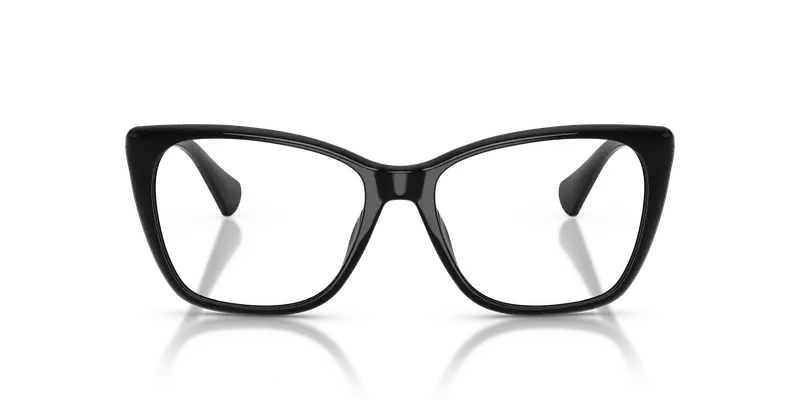 Ralph Lauren Donna RA7177U 5001 Montature da vista Iniettato Nero Trasparente Farfalla Normale miniatura 2