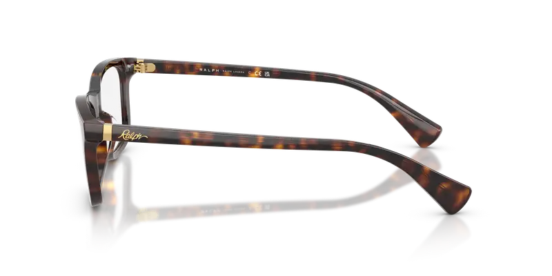 Ralph Lauren Donna RA7179U 5003 Montature da vista Acetato Tartaruga Trasparente Squadrata Normale miniatura 3