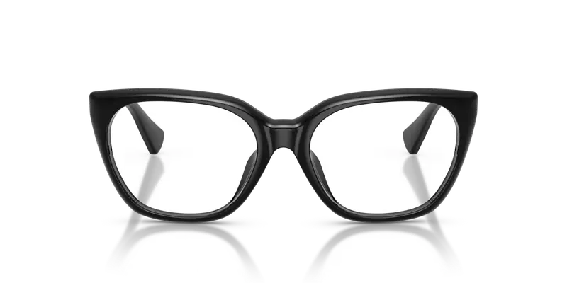 Ralph Lauren Donna RA7180U 5001 Montature da vista Acetato Nero Trasparente Farfalla Normale miniatura 2