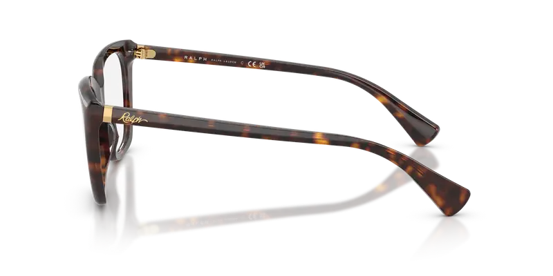 Ralph Lauren Donna RA7180U 5003 Montature da vista Acetato Tartaruga Trasparente Farfalla Normale miniatura 3