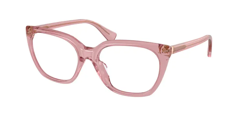 Ralph Lauren Donna RA7180U  6118 Montature da vista Acetato Rosa Trasparente Farfalla Normale