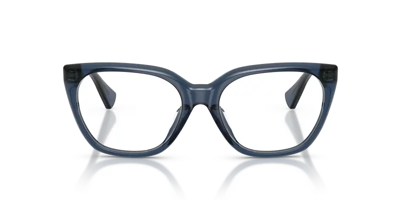 Ralph Lauren Donna RA7180U 6119 Montature da vista Acetato Blu Trasparente Farfalla Normale miniatura 2