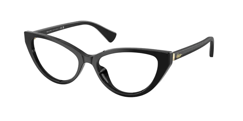 Ralph Lauren Donna RA7181U  5001 Montature da vista Acetato Nero Trasparente Cat Eye Normale