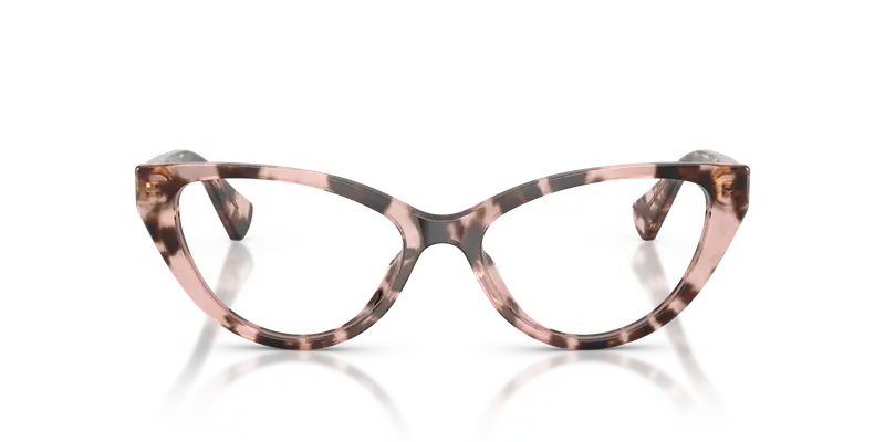 Ralph Lauren Donna RA7181U 6058 Montature da vista Acetato Rosa Trasparente Cat Eye Normale miniatura 2