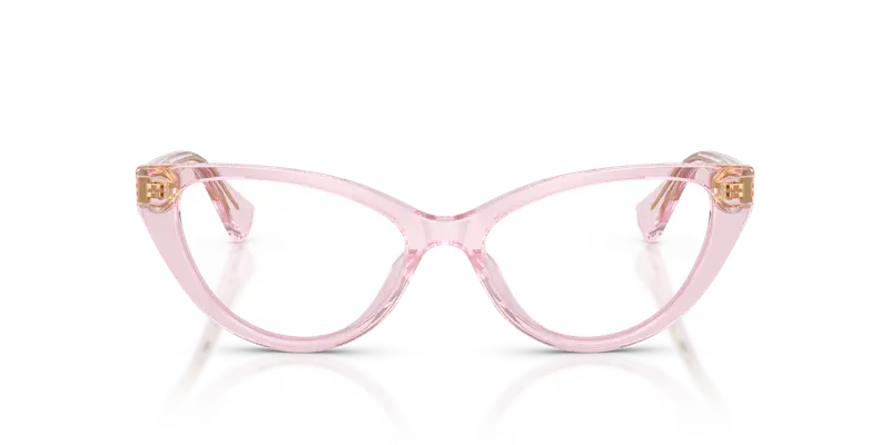 Ralph Lauren Donna RA7181U 6190 Montature da vista Acetato Rosa Trasparente Cat Eye Normale miniatura 2