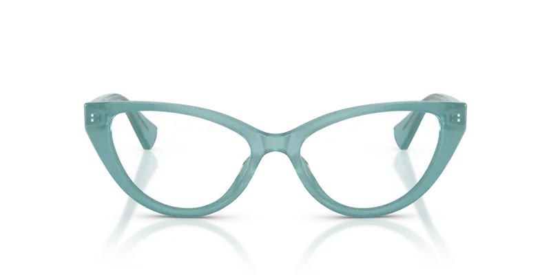 Ralph Lauren Donna RA7181U 6240 Montature da vista Acetato Blu Trasparente Cat Eye Normale miniatura 2