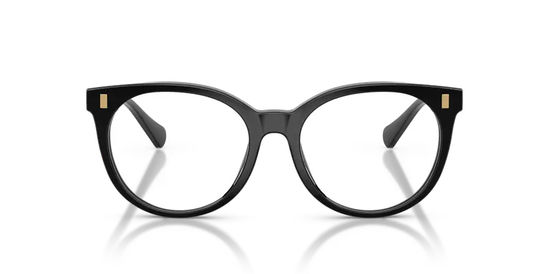 Ralph Lauren Donna RA7182U 5001 Montature da vista Acetato Nero Trasparente Pantos Normale miniatura 2