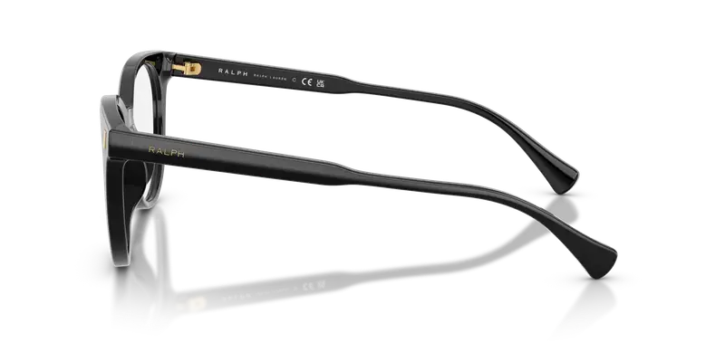 Ralph Lauren Donna RA7182U 5001 Montature da vista Acetato Nero Trasparente Pantos Normale miniatura 3