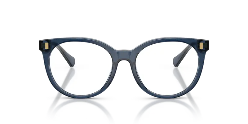 Ralph Lauren Donna RA7182U 6119 Montature da vista Acetato Blu Trasparente Pantos Normale miniatura 2