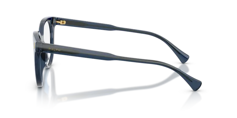 Ralph Lauren Donna RA7182U 6119 Montature da vista Acetato Blu Trasparente Pantos Normale miniatura 3