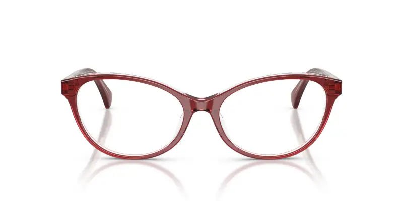 Donna RA7186U 5920 Montature da vista Acetato Viola Trasparente Rotonda Normale miniatura 3