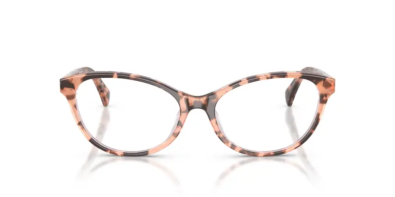 Donna RA7186U 6295 Montature da vista Acetato Tartaruga Trasparente Rotonda Normale miniatura 3