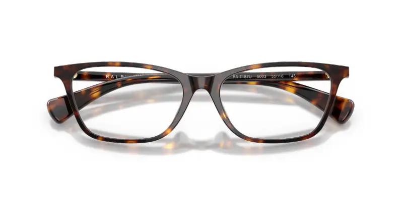 Donna RA7187U 5003 Montature da vista Acetato Tartaruga Trasparente Squadrata Normale miniatura 2