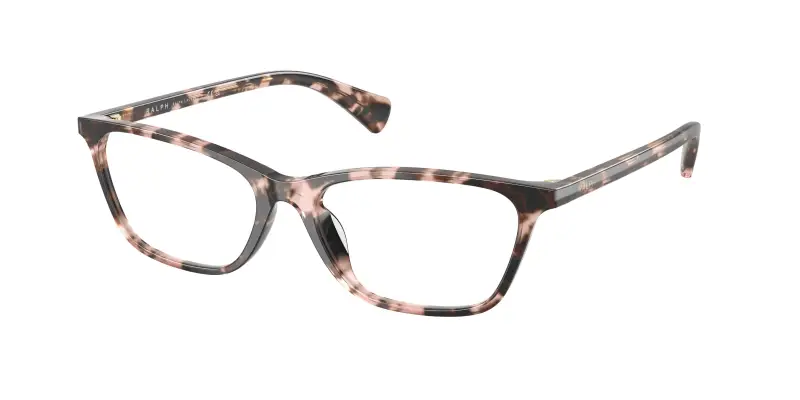 Donna RA7187U 6058 Montature da vista Acetato Rosa Trasparente Squadrata Normale