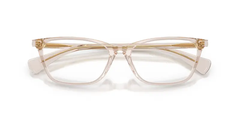 Donna RA7187U 6117 Montature da vista Acetato Beige Trasparente Squadrata Normale miniatura 2