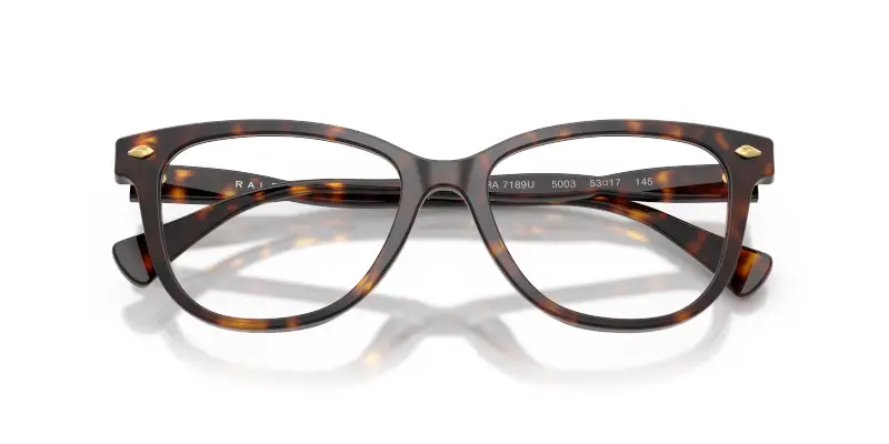 Donna RA7189U 5003 Montature da vista Acetato Tartaruga Trasparente Pantos Normale miniatura 2