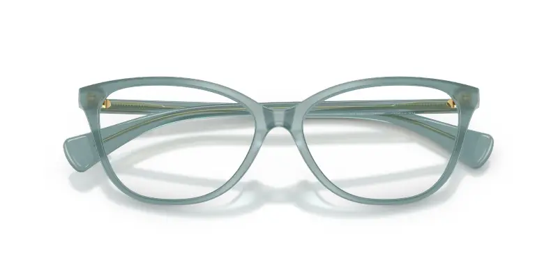 Donna RA7190U 6240 Montature da vista Acetato Blu Trasparente Farfalla Normale miniatura 2