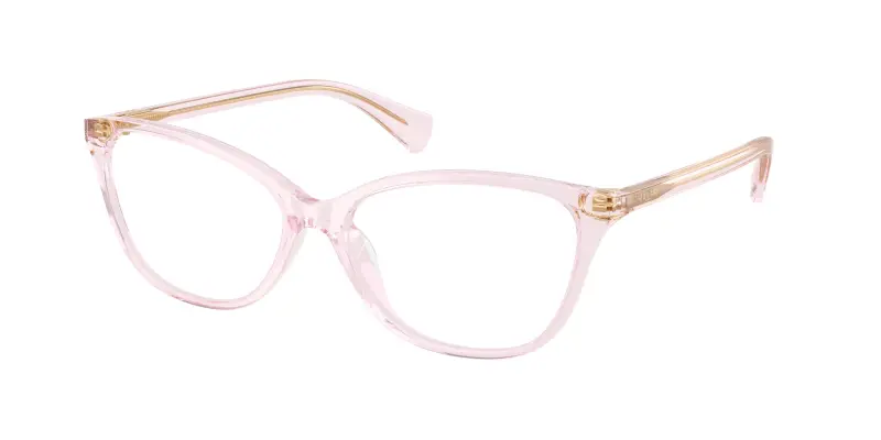 Donna RA7190U 6290 Montature da vista Acetato Rosa Trasparente Farfalla Normale