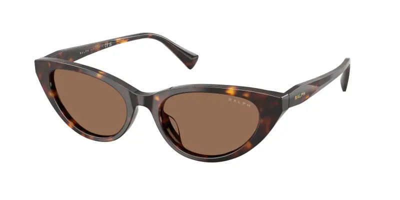Donna Ralph Lauren RA5352U 500373 Occhiali da sole Acetato Tartaruga Marrone Cat Eye Normale