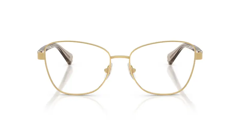 Donna Ralph Lauren RA6064 9493 Montature da vista Metallo Oro Trasparente Geometrica Normale miniatura 3