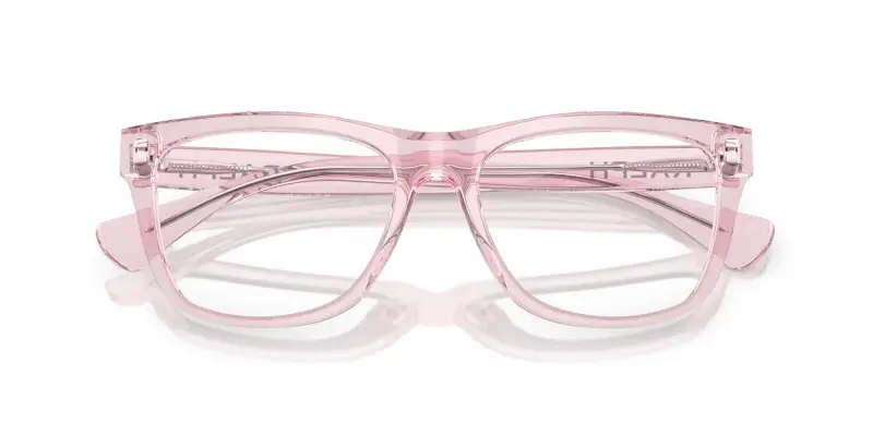 Donna Ralph Lauren RA7170U 6190 Montature da vista Acetato Rosa Squadrata Normale miniatura 2