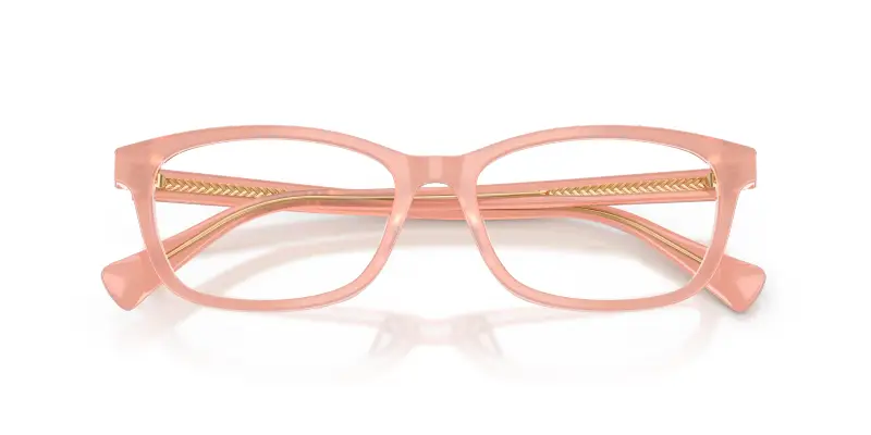 Donna Ralph Lauren RA7194U 6296 Montature da vista Acetato Rosa Trasparente Squadrata Normale miniatura 2