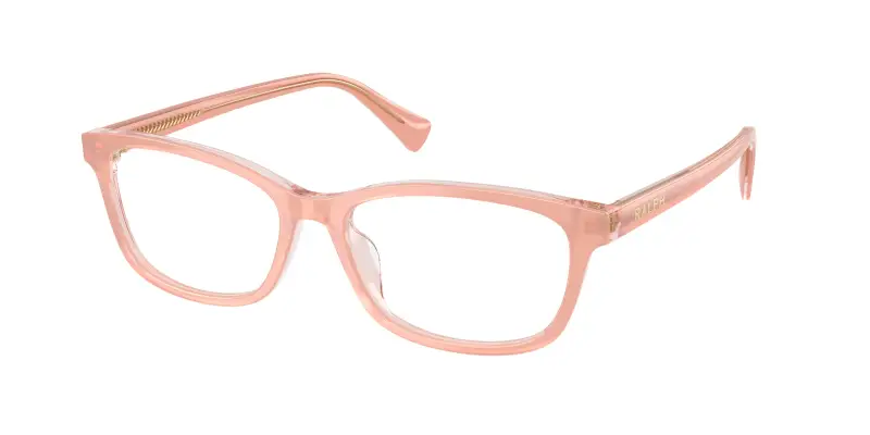Donna Ralph Lauren RA7194U 6296 Montature da vista Acetato Rosa Trasparente Squadrata Normale