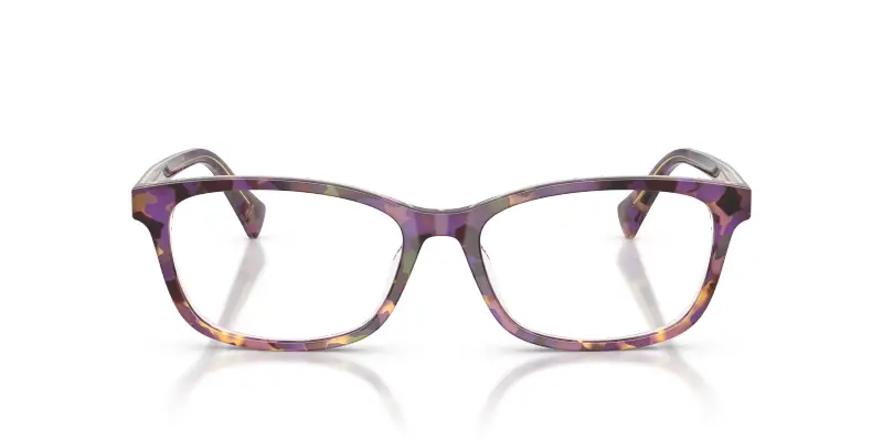 Donna Ralph Lauren RA7194U 6303 Montature da vista Acetato Tartaruga Trasparente Squadrata Normale miniatura 3