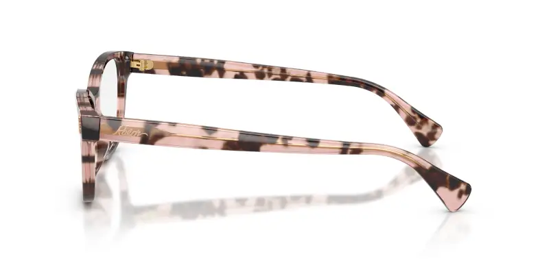 Donna Ralph Lauren RA7195U 6058 Montature da vista Acetato Tartaruga Trasparente Squadrata Normale miniatura 3