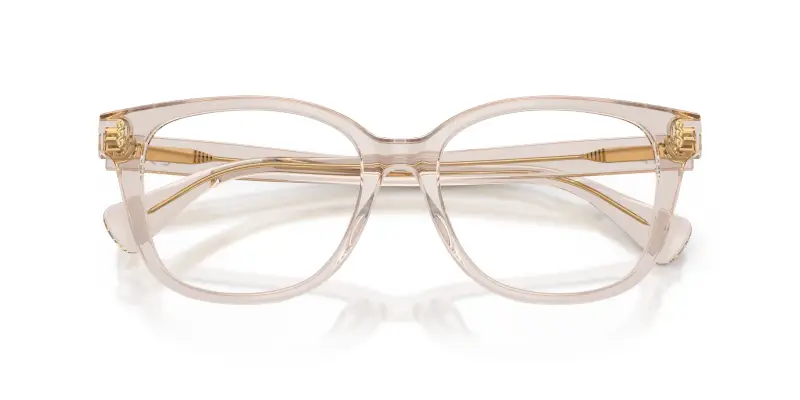 Donna Ralph Lauren RA7196U 6117 Montature da vista Acetato Marrone Trasparente Squadrata Normale miniatura 2