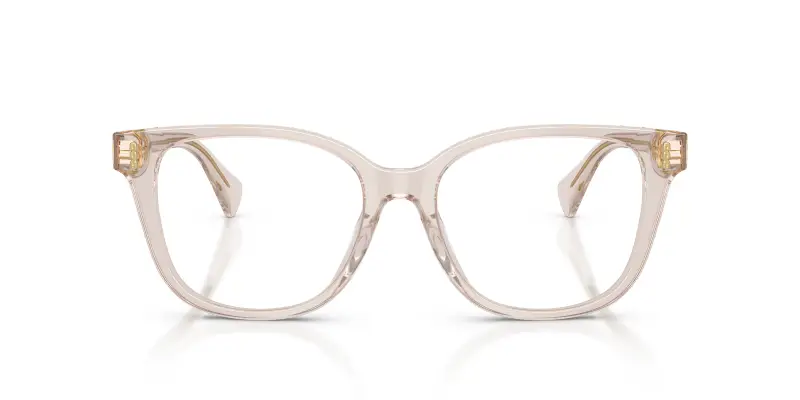 Donna Ralph Lauren RA7196U 6117 Montature da vista Acetato Marrone Trasparente Squadrata Normale miniatura 3