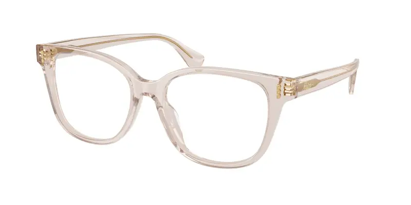 Donna Ralph Lauren RA7196U 6117 Montature da vista Acetato Marrone Trasparente Squadrata Normale