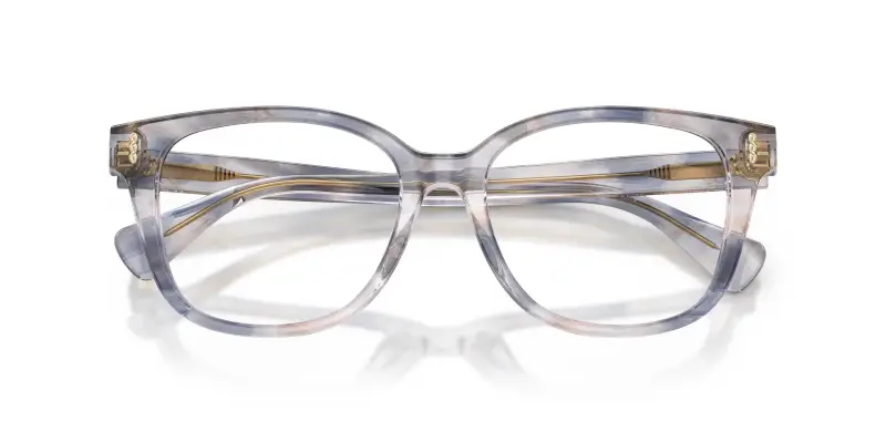 Donna Ralph Lauren RA7196U 6343 Montature da vista Acetato Tartaruga Trasparente Squadrata Normale miniatura 2