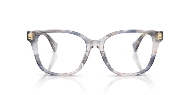 Donna Ralph Lauren RA7196U 6343 Montature da vista Acetato Tartaruga Trasparente Squadrata Normale miniatura 3