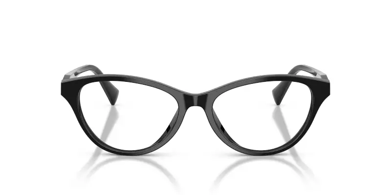 Donna Ralph Lauren RA7197U 5001 Montature da vista Acetato Nero Trasparente Cat Eye Normale miniatura 3