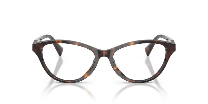 Donna Ralph Lauren RA7197U 5003 Montature da vista Acetato Marrone Trasparente Cat Eye Normale miniatura 3